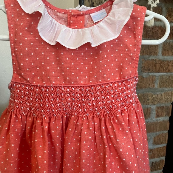 Edge hill Collection Smocked Toddler girls Dress size 4T - Picture 8 of 11
